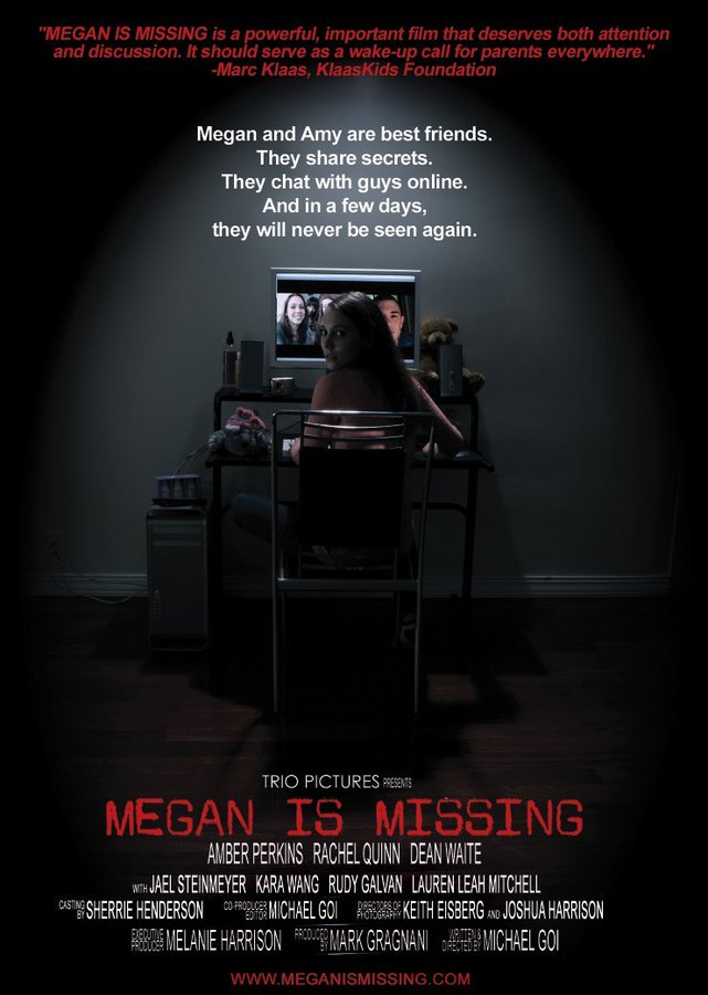 enbocacinefago's tweet photo. 🔞 Os propongo 8 PELÍCULAS de contenido MUY EXTREMO. Sigue HILO ⬇️

MEGAN IS MISSING (2011): Megan tiene problemas en casa, los chicos la tratan como un objeto sexual y sus amigos acuden a ella para ir a fiestas. Todos, excepto Amy, su mejor amiga, a quien cuida y protege. Su mundo cambiará cuando Megan desaparezca tras haber quedado con un desconocido de Internet.