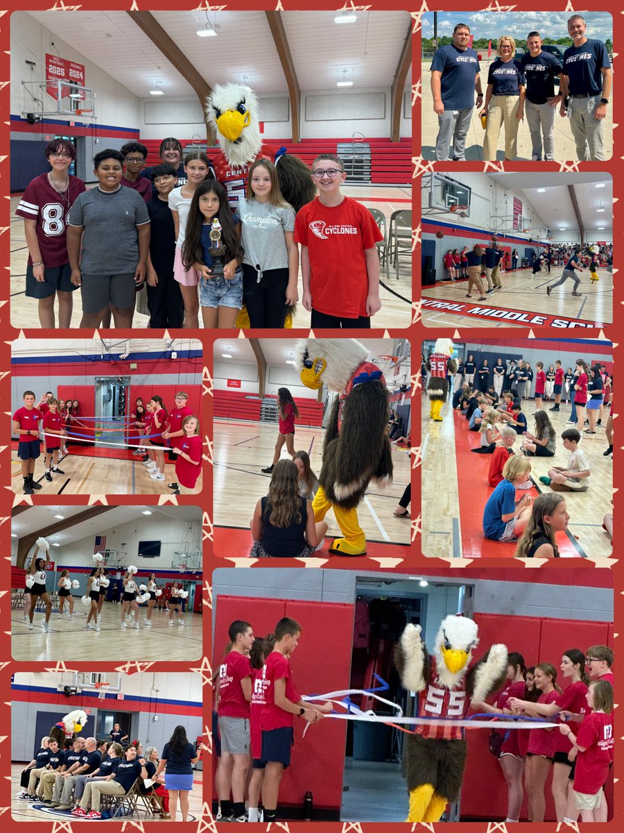 millardcentral's tweet photo. Our halls were filled with excitement today as we kicked off the school year with our newest Cyclones! Looking forward to seeing ALL of our Cyclones tomorrow! #cyclONEsUnited https://t.co/cs8ntzO7Qp