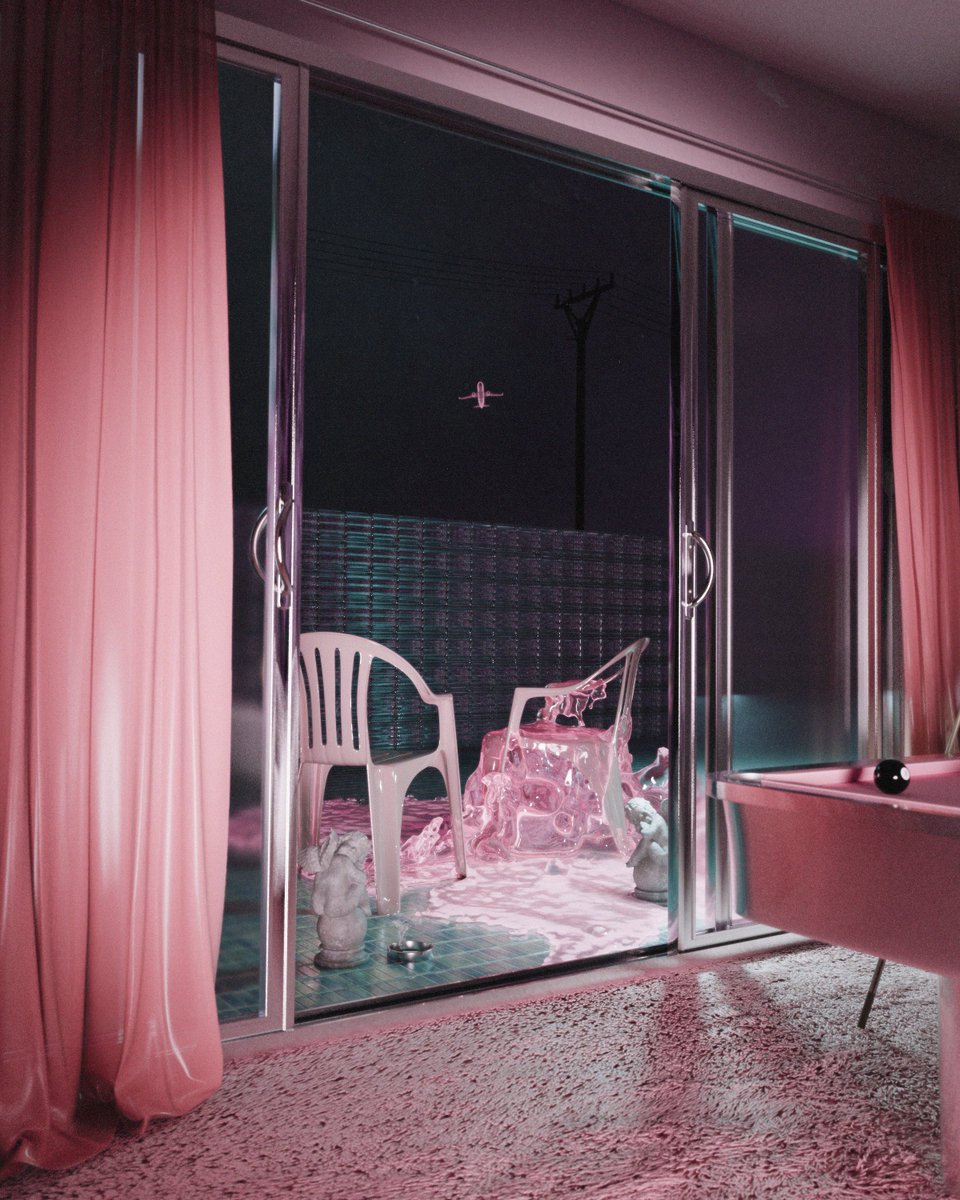 a place to sit and melt away