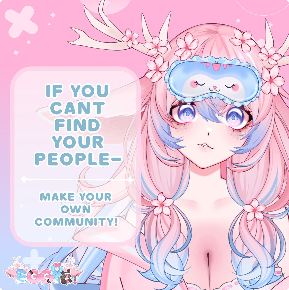 ⚠️ VTUBER TIP OF THE DAY ⚠️

Don’t Try to Join a Community—Build One

If no one invites you? Make your own table.

You don’t need permission to gather mutuals and make cool things together.

🔥 People are drawn to energy. Be the source.

#EggTips