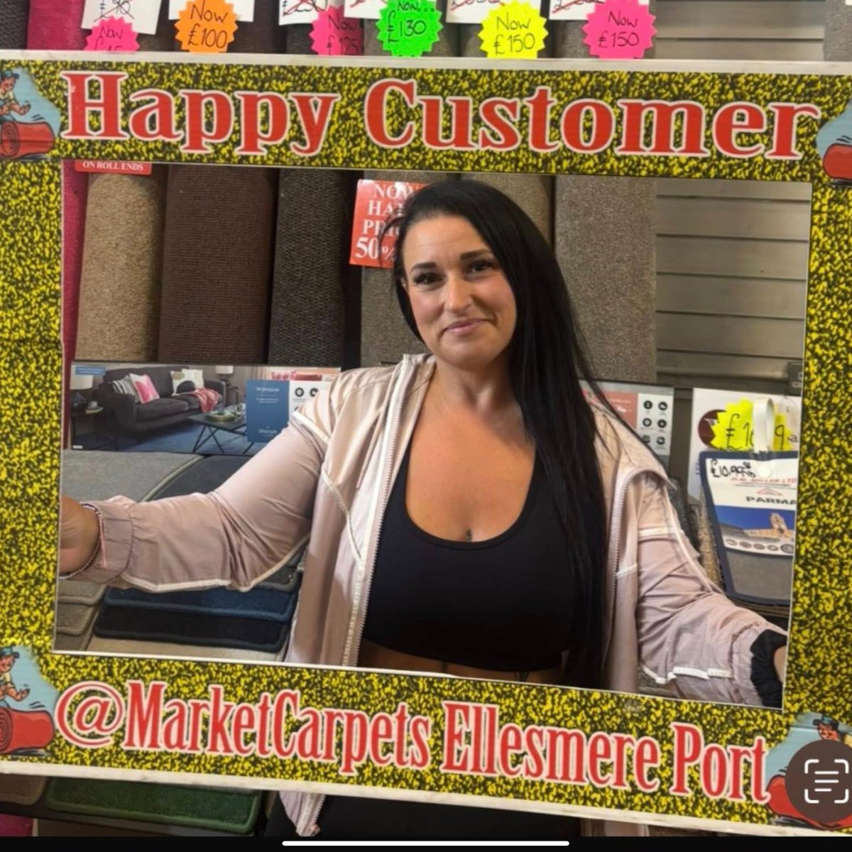 EPortMarket's tweet photo. Yet another happy customer at our very own Market Carpets!
#HappyCustomer #MarketCarpets #CustomerSatisfaction #QualityCarpets #HomeDecor #InteriorDesign #CustomerExperience #ShopLocal #FlooringSolutions #HappyHomes https://t.co/uOaNlXfHF0