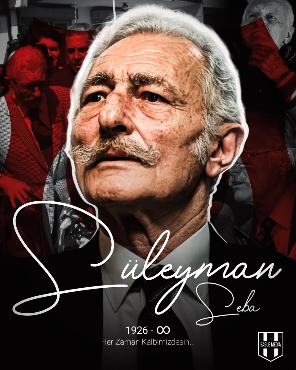 Eaglemedia__'s tweet photo. Vefatının 11. yıl dönümünde Onursal ve Efsane Başkanımız Süleyman Seba'yı, sevgi ve saygıyla anıyoruz. https://t.co/KG1cxkuL0A