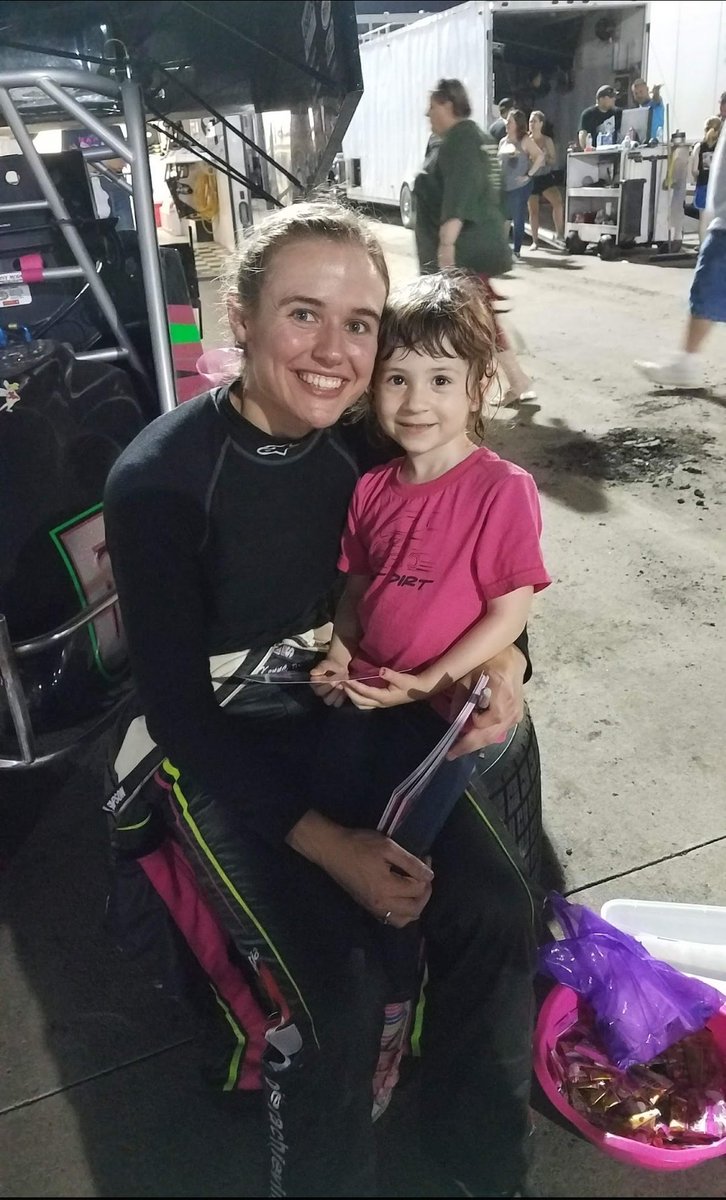 trsimmons58's tweet photo. @McKennaHaase One (not-quite-so-little-anymore) fan hopes to see you again soon. Hope you are having a blast learning the pavement game! https://t.co/FXgicWTpAv