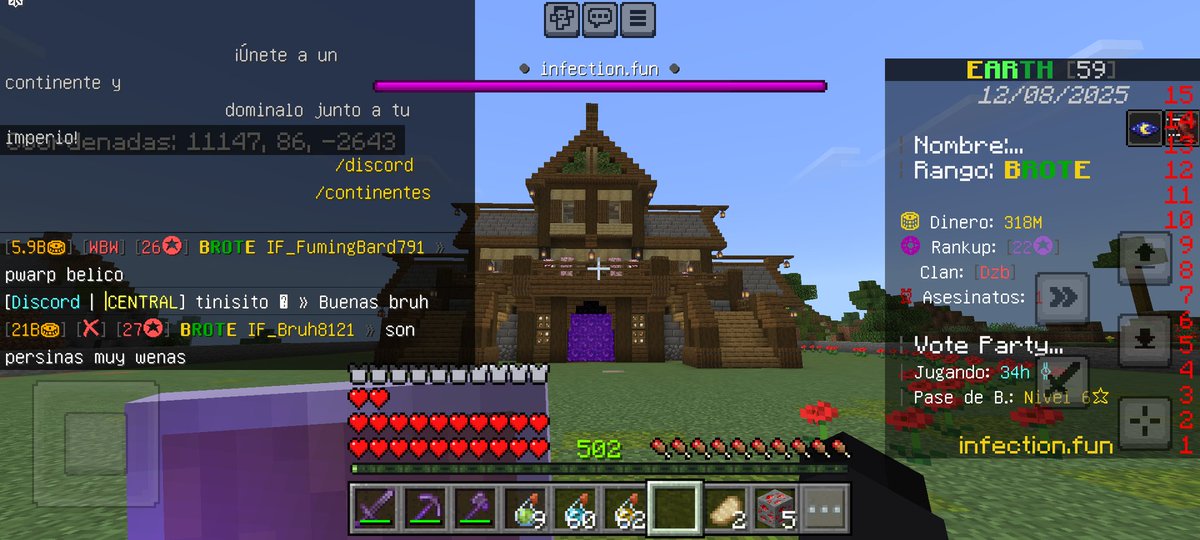 karaescroto's tweet photo. @MissaSinfonia Que tal te parece mi Casita del minecraft? Y cual es el mayor secreto del mago brujo? https://t.co/ygsTrt81nG