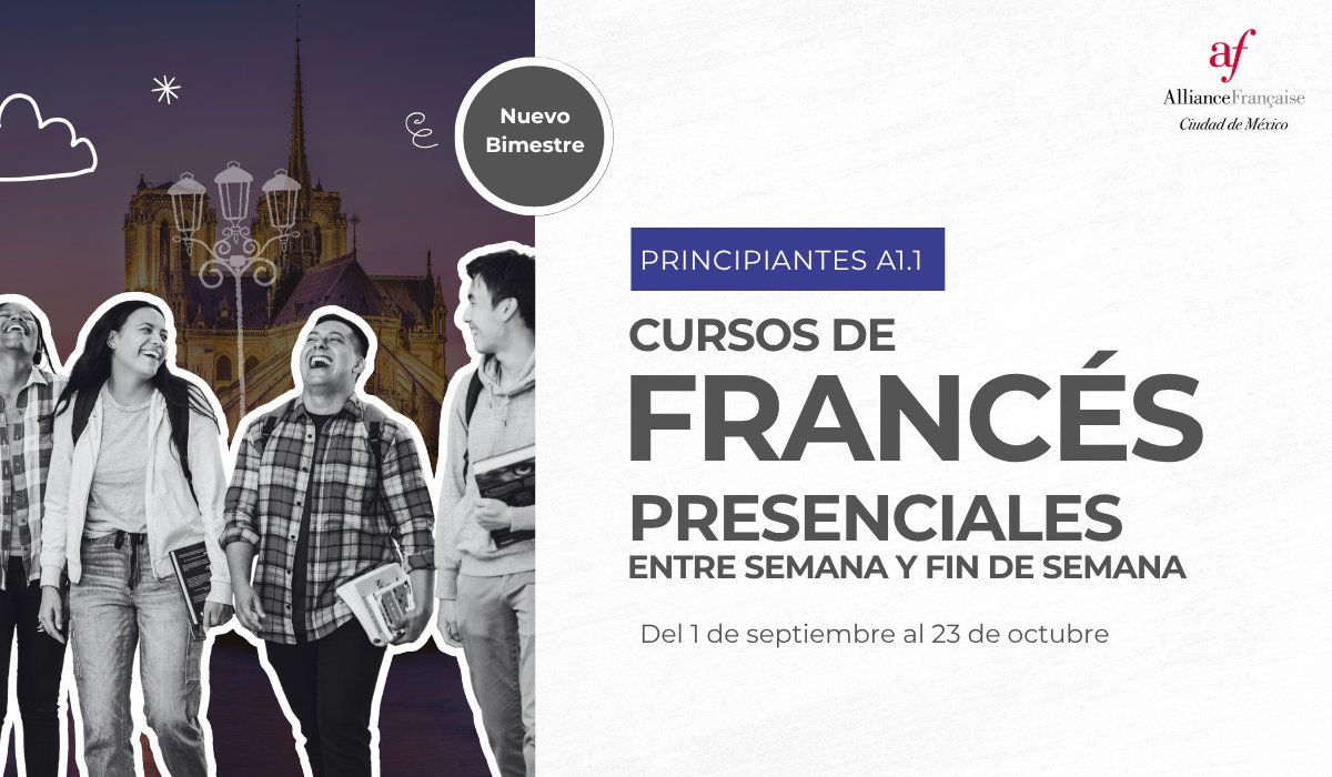 AFMexico's tweet photo. 🗣️ El #francés se aprende mejor en vivo 🎭
📍 Clases presenciales 
✅ Conversaciones reales
✅ Dinámicas divertidas
✅ Profes que hacen fácil lo difícil 🫶
#IdiomasEnVivo #AprendeEnVivo #AprendeFrancés #CDMX #AFMX https://t.co/GxRMWXZ36J