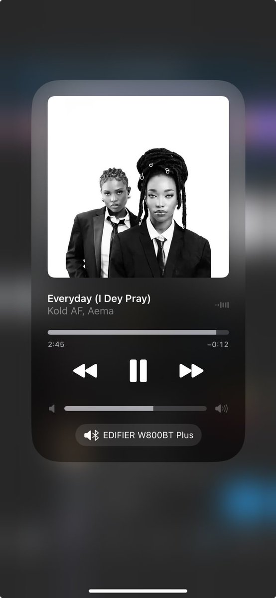 This song carried me in ways only God knows….. One of the greatest song ever created. Kold AF and Aema made a classic on this❤️❤️❤️❤️❤️