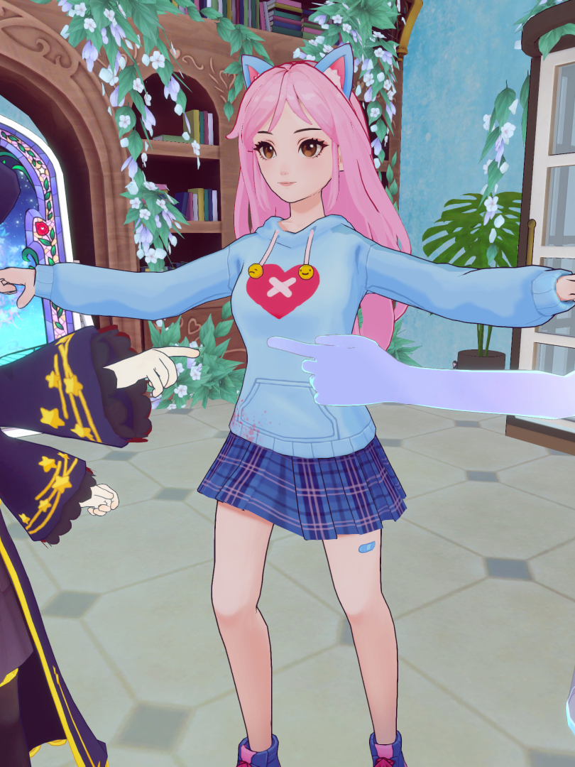 AI2U_game's tweet photo. Aura farming or battle of the nose boops?? 💅⚡

#AI2U #AI2UWithYouTilTheEnd #indiedev #horrorgame #yandere #chatgpt #twitch #cozygame #kawaii #PlayNYC2025 #animenyc #ainpc #aigame #gamermemes #animegirlfriend #aigirlfriend #anyc2025 #spiderman1967 https://t.co/rYNHugrsKL