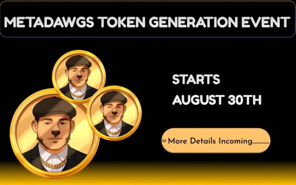LAZY🗿 (@notlazy36) on Twitter photo IT’S OFFICIAL‼️
Meta dawgs TGE this august 31st.
SocialFi 2.0 launch also coming up
Something you definitely wouldn’t wanna miss….
There’s a price pool of $10,000 for <a href="/Meta_Dawgs/">Meta Dawgs 🐶</a> supports
Join here: metadawgs.com/metadawgs-club…
High anticipation ! IT’S OFFICIAL‼️
Meta dawgs TGE this august 31st.
SocialFi 2.0 launch also coming up
Something you definitely wouldn’t wanna miss….
There’s a price pool of $10,000 for <a href="/Meta_Dawgs/">Meta Dawgs 🐶</a> supports
Join here: metadawgs.com/metadawgs-club…
High anticipation !