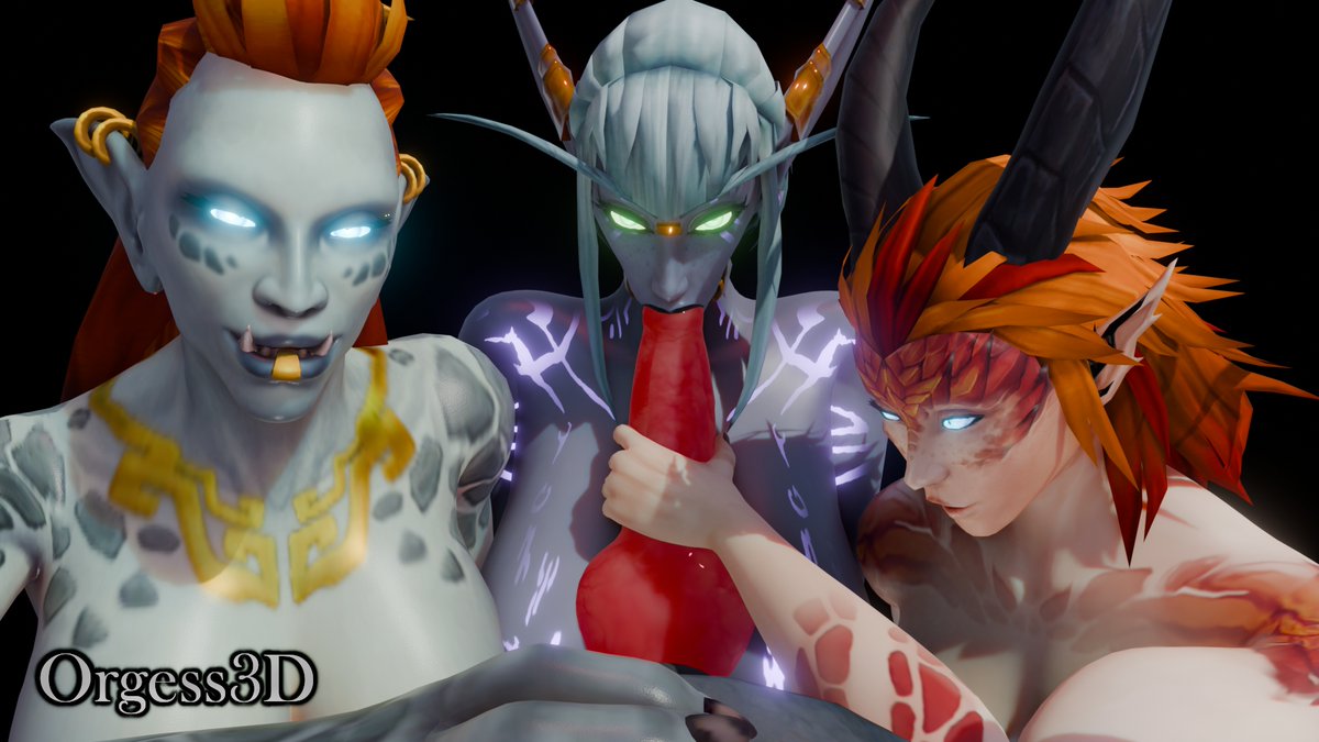 Orgess3D's tweet photo. The Horde has a way of turning even the most unruly Worgen warriors from a big bad wolf into a good boy~
#nsfw #warcraftnsfw #nightborne #nightporne #zandalari #darcthyr #worgen #knot https://t.co/52SrsFYssJ