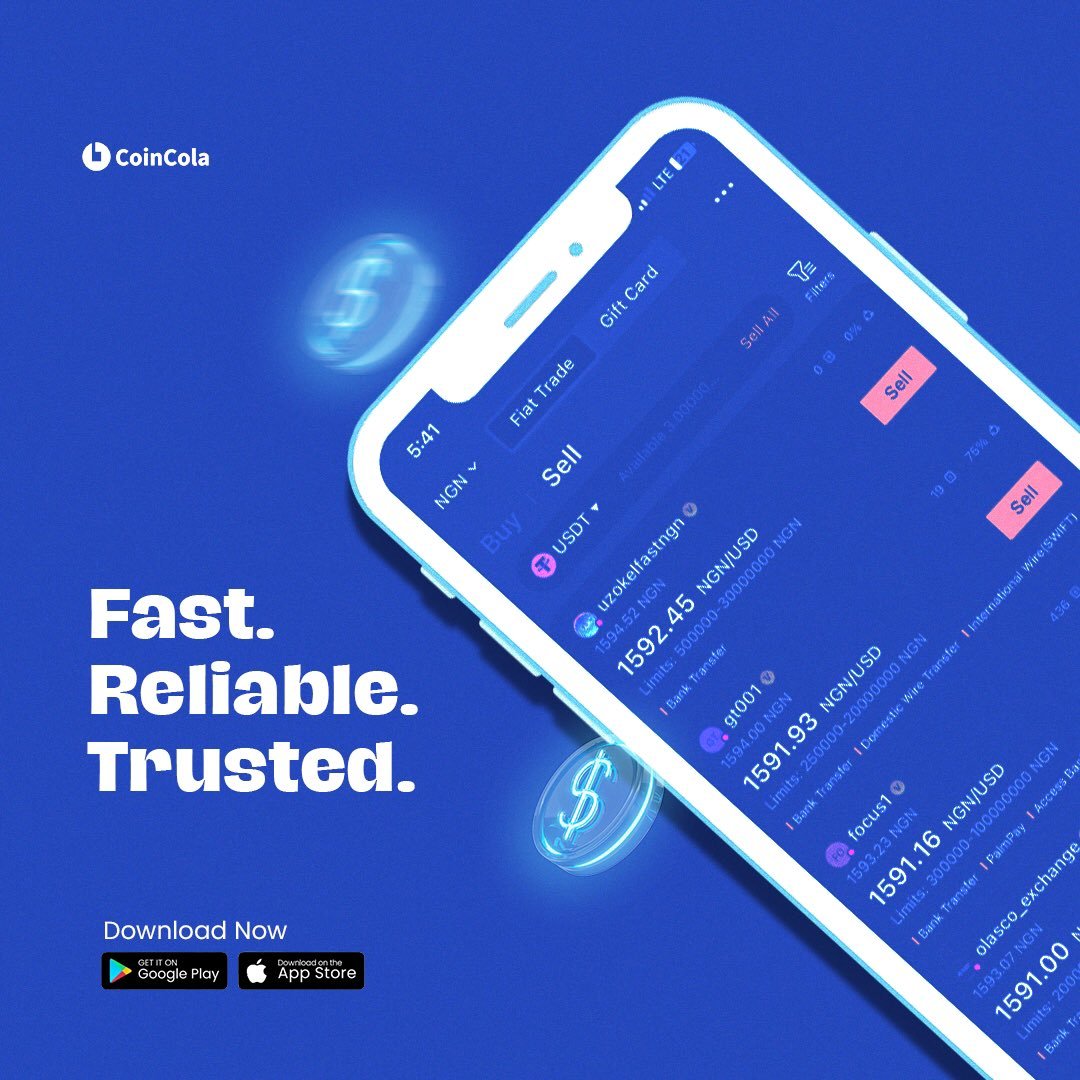 OfonKvng's tweet photo. In crypto, timing is everything.
Skip the delays and close deals in minutes. With @CoinCola_Global, enjoy secure P2P, lightning-fast access, and pro-level tools, all from your phone.
Think sharp. Trade quick. Stay ahead 🚀
#CoinCola #CoinColaAmbassador #CoinColaP2P https://t.co/RdvTmcVlnL