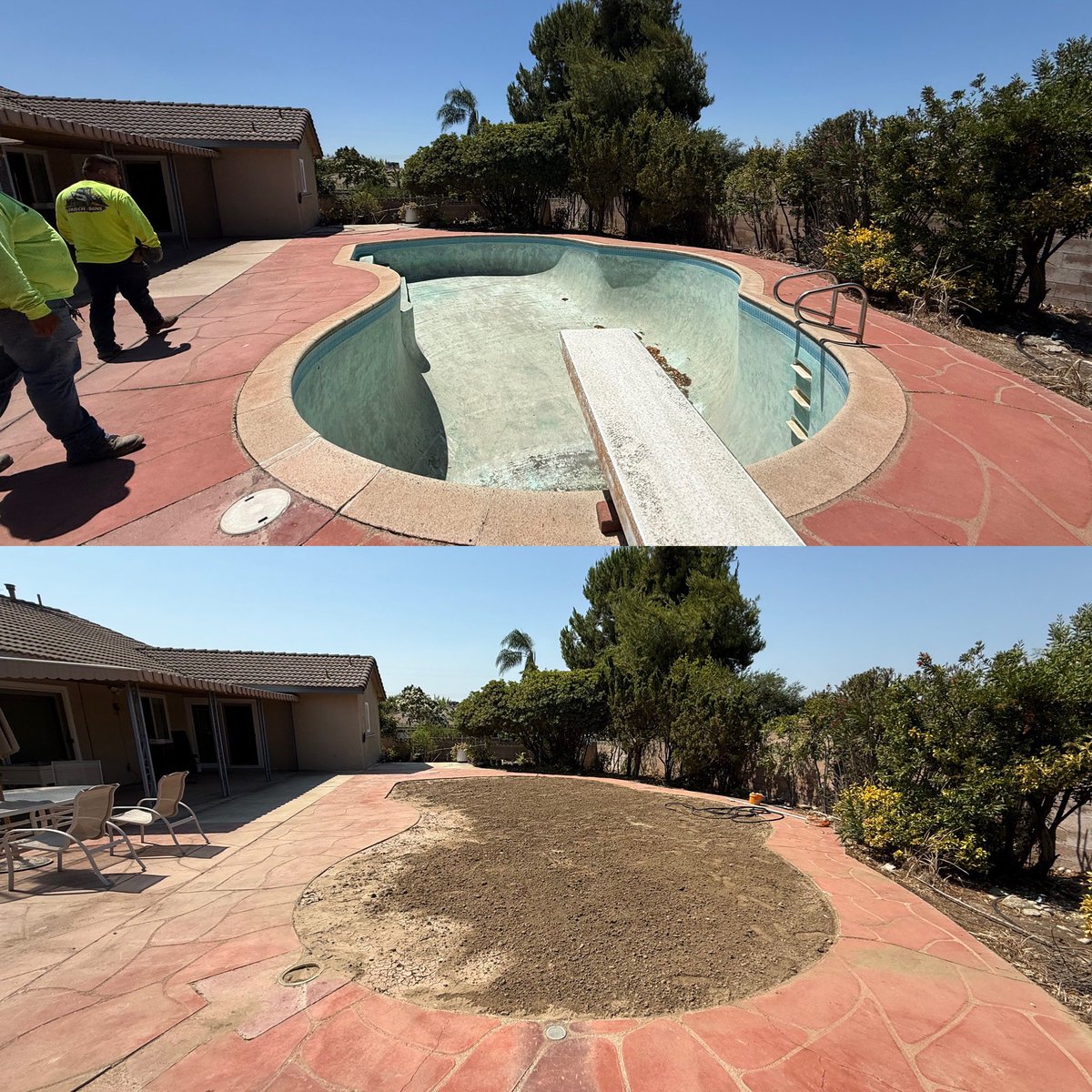 pooldemo's tweet photo. 2 more for yall in the Inland Empire 😅🤠 #pooldemo https://t.co/yD6AFaccd1