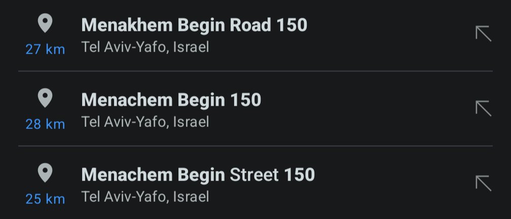 Так, блин. Это как понимать? Реально три разных адреса? Не, я по карте проверю, но блин.