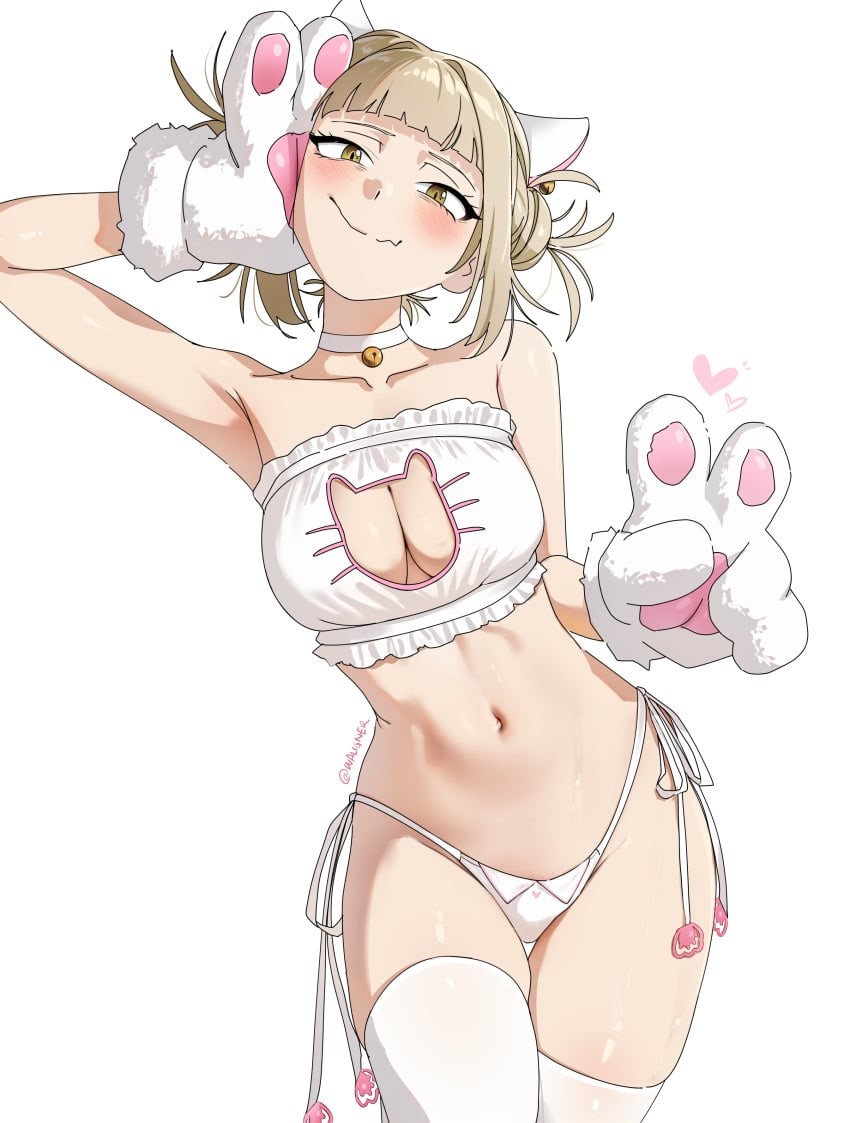 A brat can only get away with so much before she's put in her place, and Toga's no exception. Yet, even when caught she still fond of pushing buttons.

"Looks like we both want to learn about each other, huh? So now... are you going to let me run wild or finally tame this pussy?"