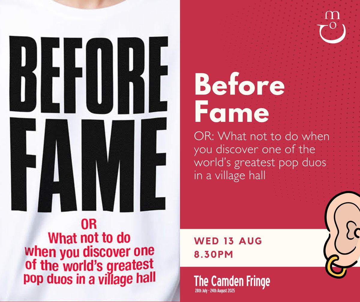 Tomorrow! Edinburgh award winner details his time discovering George Michael and Andrew Ridgeley when they were in a ska band &amp; 40 years later does something remarkable with the recording they made.

🎙️ loom.ly/ioqRKJs 🎙️