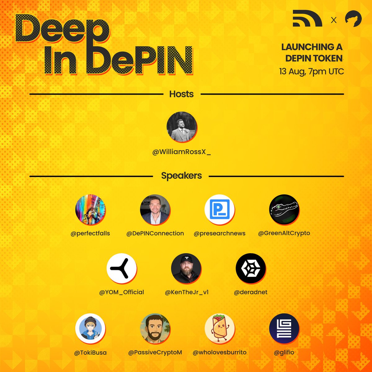 1/ 🎙 Deep In DePIN Ep. 31

This week:
How to launch a DePIN token ?
From early traction to lasting impact, lessons worth knowing.

Got any insights? Drop them below 👇