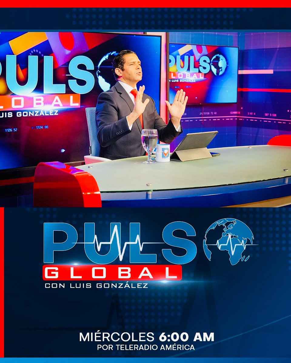 Luis González - LGC - Ciudadano del Mundo (@luisrgonzalezh) on Twitter photo Mañana a las 6:00 a.m. despierta con la mejor información y el análisis más completo en Pulso Global, por <a href="/CanalTRArd/">Teleradio América | Canales 20 y 42UHF</a> un programa del <a href="/eldemocratard/">El Demócrata Multimedios</a> de Francisco Tavarez….
#eldemocratard #pulsoglobal #noticias #internacionales Mañana a las 6:00 a.m. despierta con la mejor información y el análisis más completo en Pulso Global, por <a href="/CanalTRArd/">Teleradio América | Canales 20 y 42UHF</a> un programa del <a href="/eldemocratard/">El Demócrata Multimedios</a> de Francisco Tavarez….
#eldemocratard #pulsoglobal #noticias #internacionales