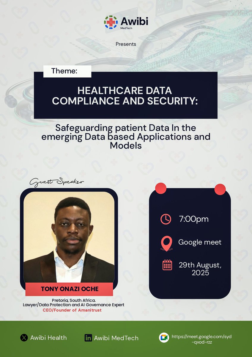 AwibiHealth's tweet photo. A moment of enlightenment
Join us as we unravel the puzzle
#awibi
#DataScience
#technologynavigators https://t.co/OmDwFX66Pf