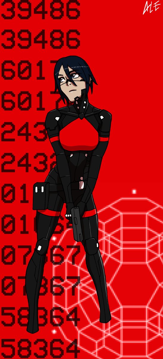 #Signalis. What an amazing game. I guess from now on i'll burst into tears whenever i hear a dial tone.
#signalisfanart 

Pose by <a href="/theposearchives/">The Pose Archives ⚔️</a>