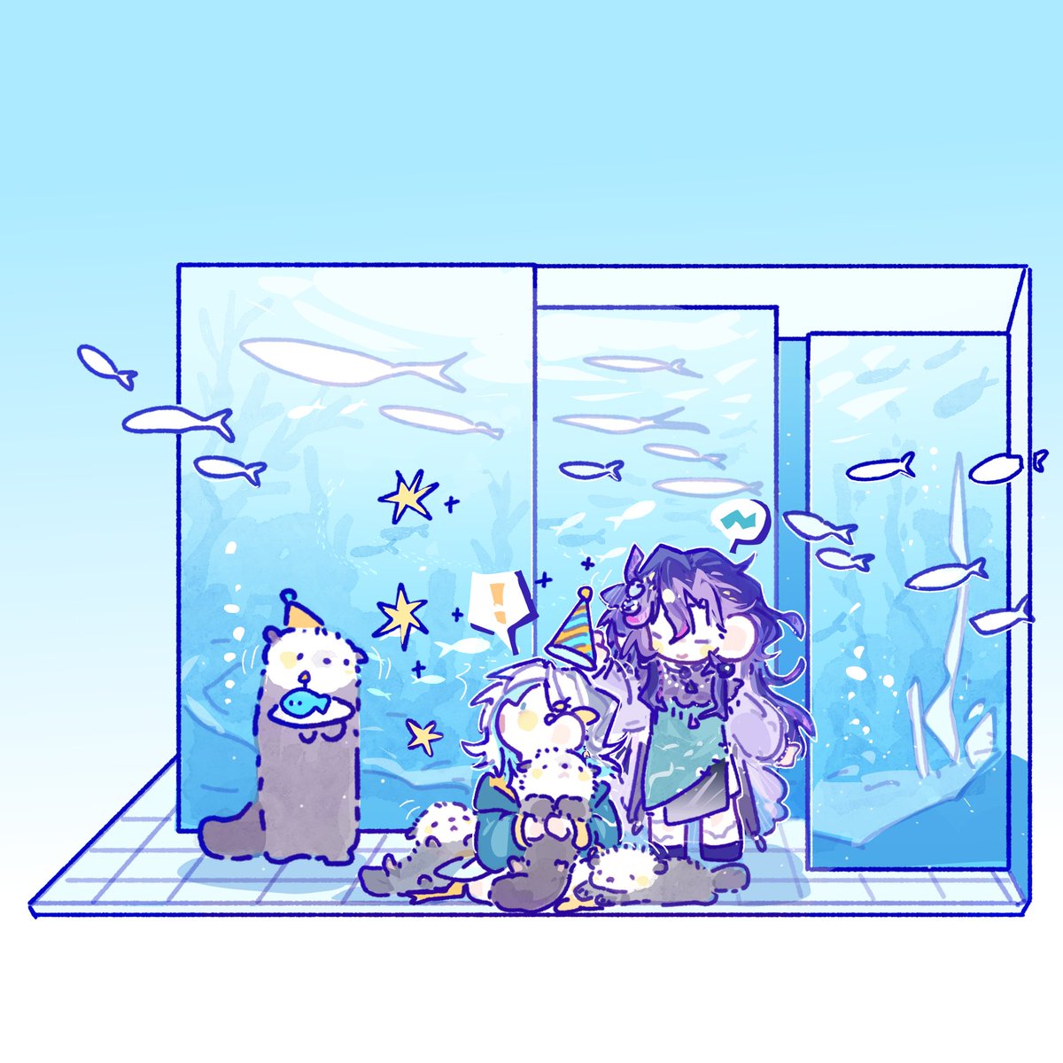 ZhenYuVT's tweet photo. post is belated but it was woogi bday last week!!! π¦¦π #ZhenyuART #RyukiVT https://t.co/IpuFZo4REi