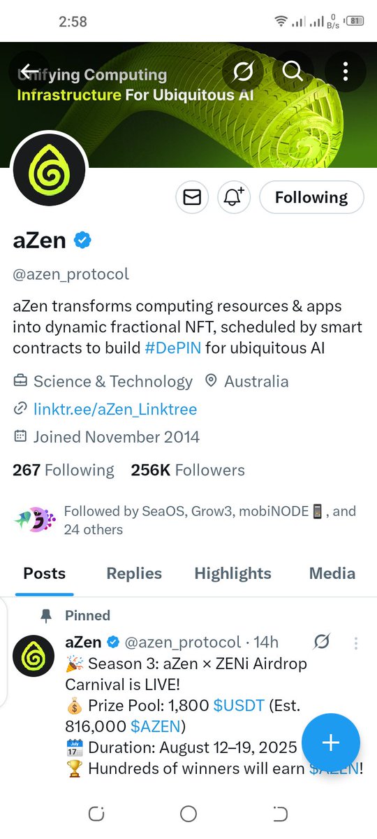 turin789789's tweet image. Great Giveaway 🥳💥🎉🚀

My aZen Hub ID : 645800416
TG username : @turin789789

Thank you very much for this great opportunity. 💥🤩

#Airdrop #ZENi #PredicXion #aZen