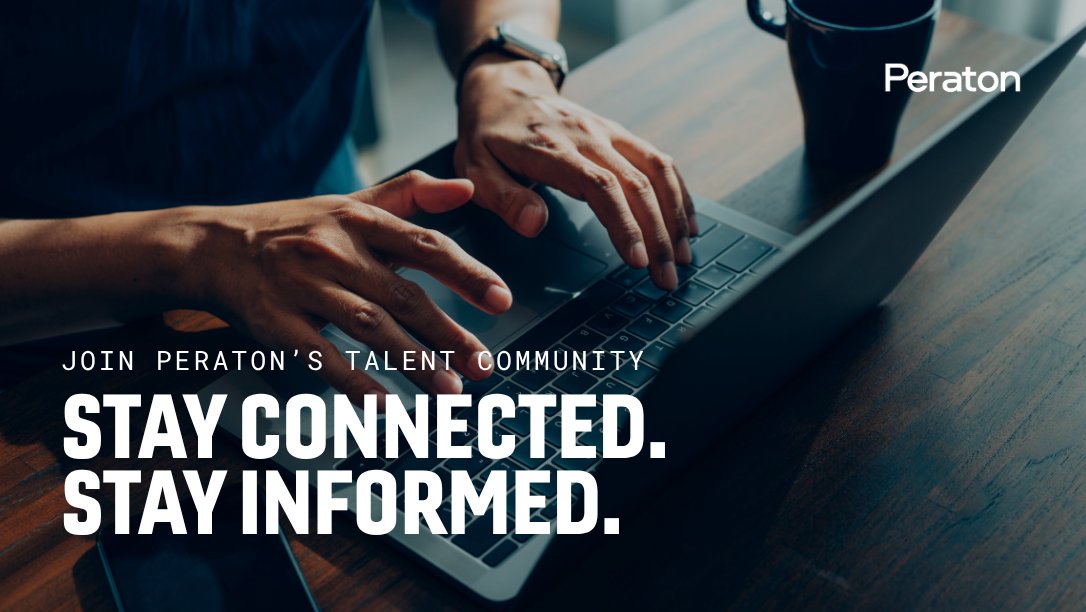 Join Peraton's Talent Community to stay informed about careers at the cutting edge of national security, defense, and advanced technology. Be the first to know about roles that shape the future. Start here: bit.ly/45gbac1
#PeratonCareers #TalentCommunity #JoinOurTeam