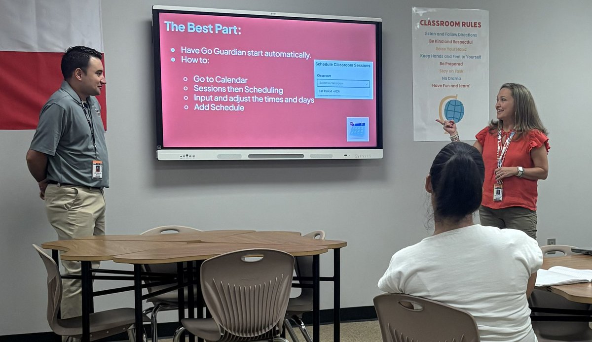 Teacher Leadership at its finest! Technology sessions with Ts showcasing instructional tools amongst each other. Excited for the first day with kids. <a href="/BeckJuniorHigh/">Beck Junior High</a> <a href="/katyisd/">Katy ISD</a>