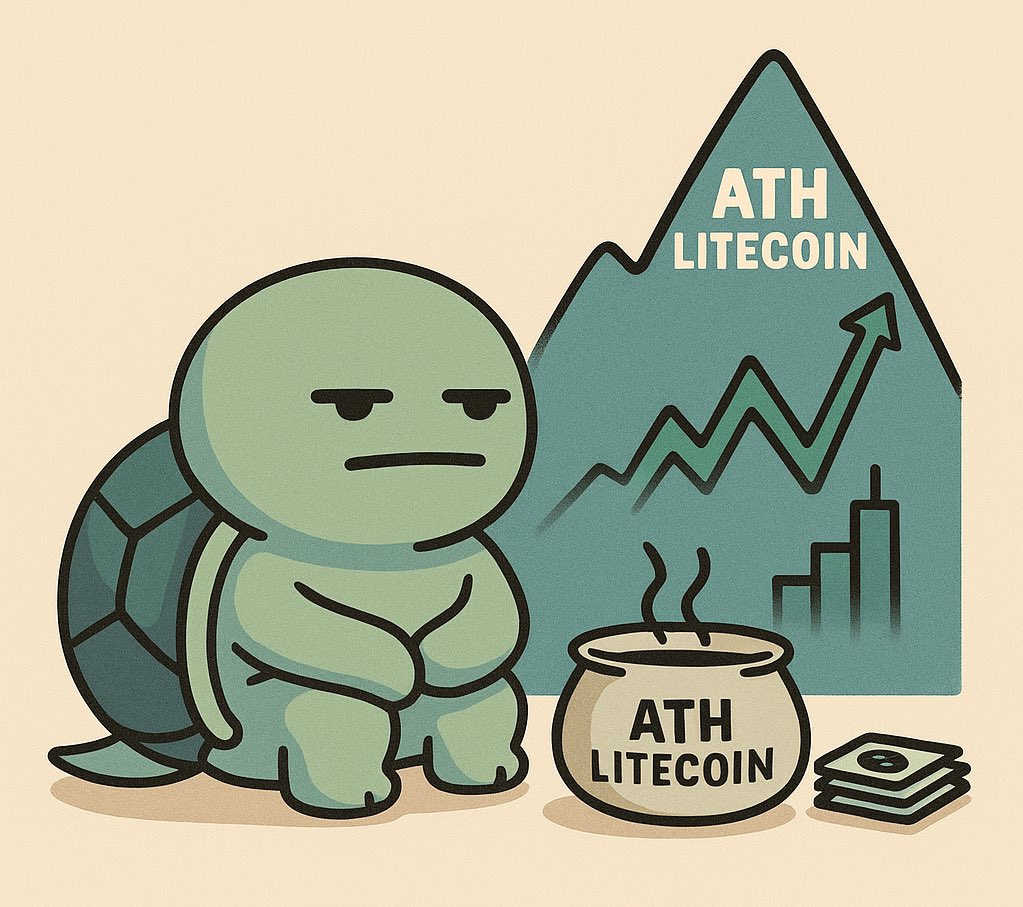 BlumsterToken's tweet photo. Some chase pumps. Blumster chases history. ATH Litecoin… we’re coming, slowly but surely. 🐢📈
#ATHLitecoin #BlumsterToken #BlumMeMePad #Litecoin https://t.co/S0OLOzObpo