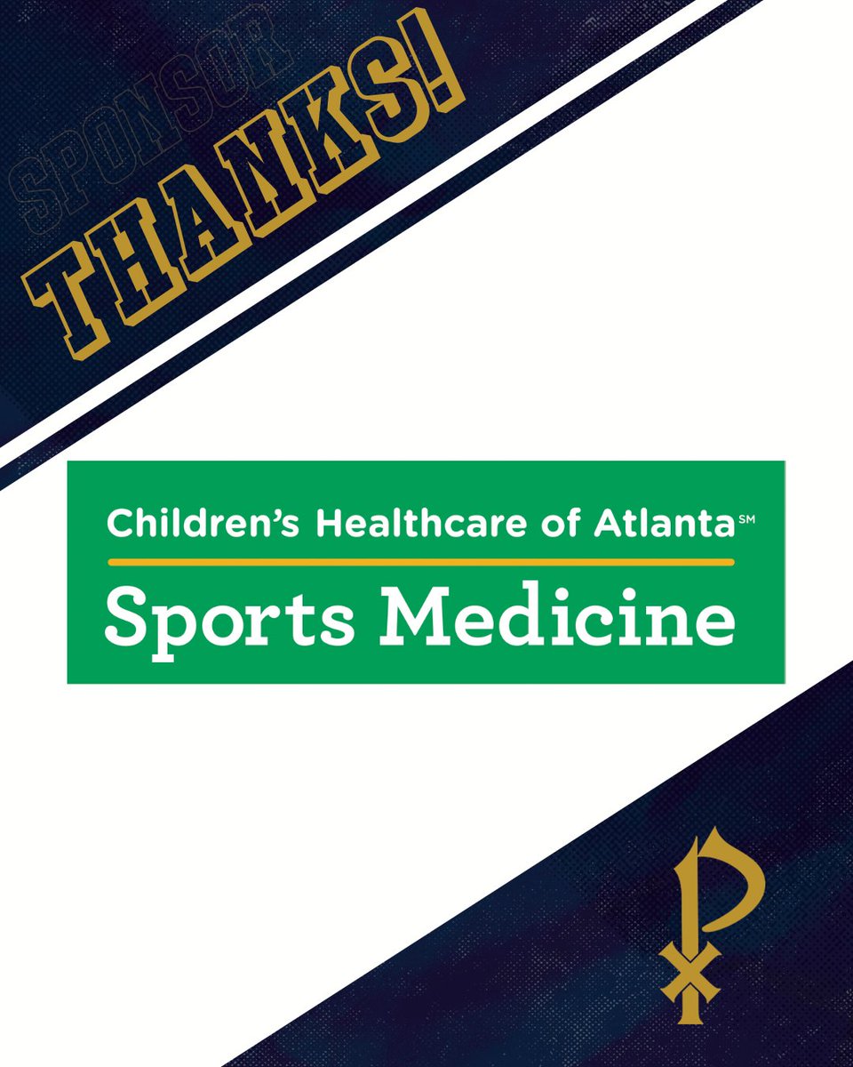 Thank you to Children’s Healthcare of Atlanta Sports Medicine for supporting the Golden Lions! choa.org/medical-servic…