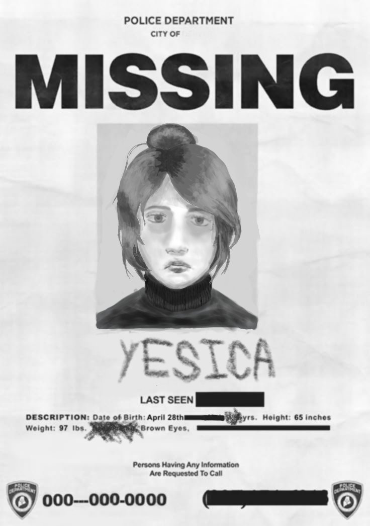 Aviso de desaparición distribuido por <a href="/brunohaler901/">polna</a> 
Una joven presuntamente desaparecida, testigos afirman que la vieron subir el Mt. Ebbot hace ya un mes, actualmente no hay noticias sobre ella. Si sabes algo o crees haberla visto, repórtalo de inmediato 
#undertale