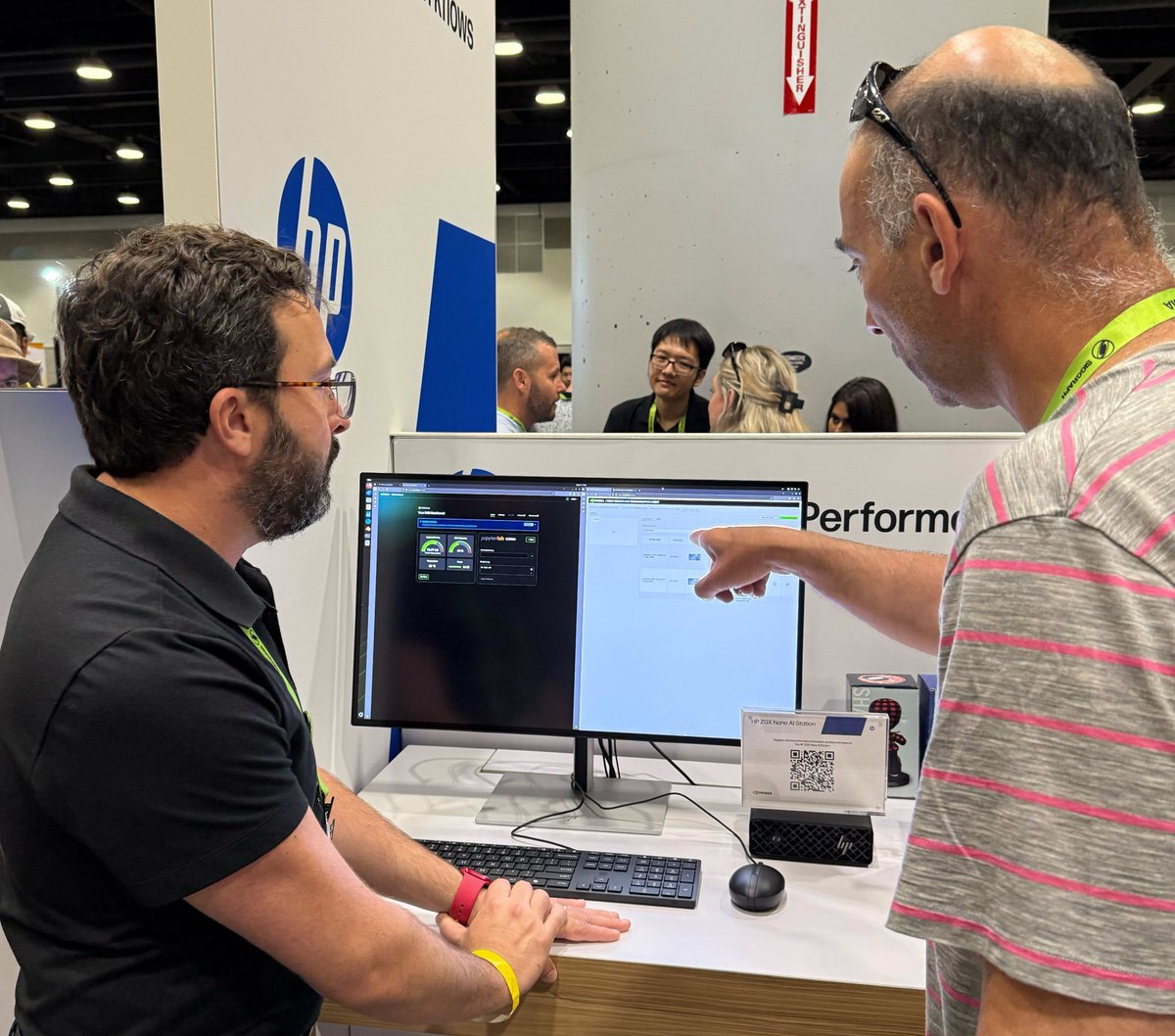 NVIDIAAIDev's tweet image. We are excited to demo the @HP ZGX Nano AI Station -- your personal AI supercomputer -- based on NVIDIA DGX Spark at #SIGGRAPH2025.
Get ready to #SparkSomethingBig 💫 with @Dell, @GIGABYTEUSA, and @HP by stopping at their booths at the show in Vancouver, Canada.
We will be…