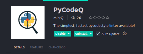 Abenet_'s tweet image. #PyCodeQ had 9 downloads today. The highest in a single day so far :)

#VsCodeExtension #Python #Django #Flask #FastAPI