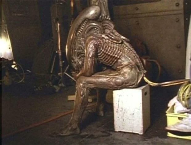 The Xenomorph after one day on Earth. #Alien