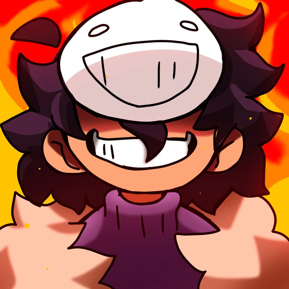 Para um amigo bem CAÓTICO!!! BUAHAHAHAHAH <a href="/AqueleKris/">Kris_Art #KarmaSMP</a>