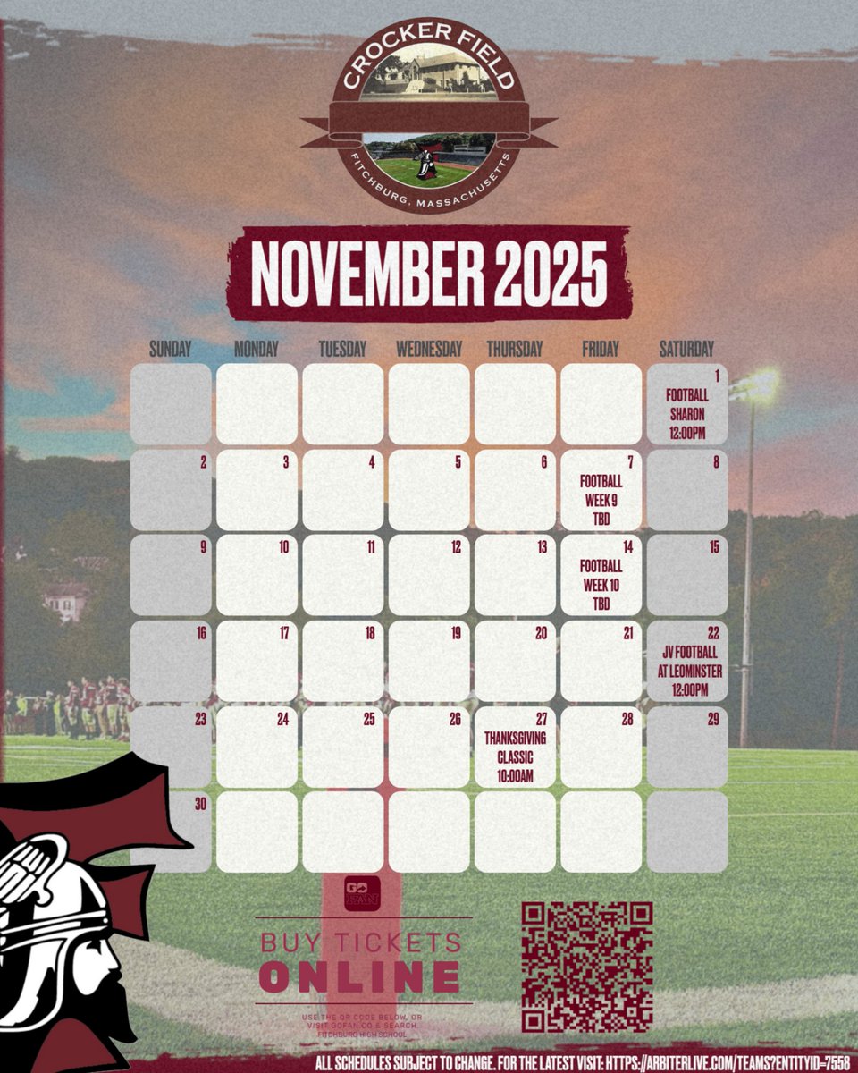 Tis the season to start planning to #BackTheRedandGray something for everyone almost nightly at Crocker Field starting September 2nd. Be there! Advanced tickets on GoFan - COMING SOON! #AllHailtoTheRedandGray