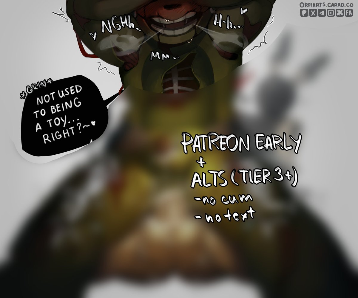 I'm feeding everyone my Springtrap
2 weeks early on p-site