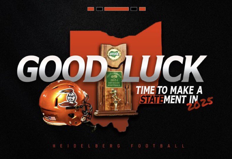 Very appreciative for the love! <a href="/CoachLesh/">Coach Gunner Lesher</a> <a href="/BergFootball/">Heidelberg Football</a>