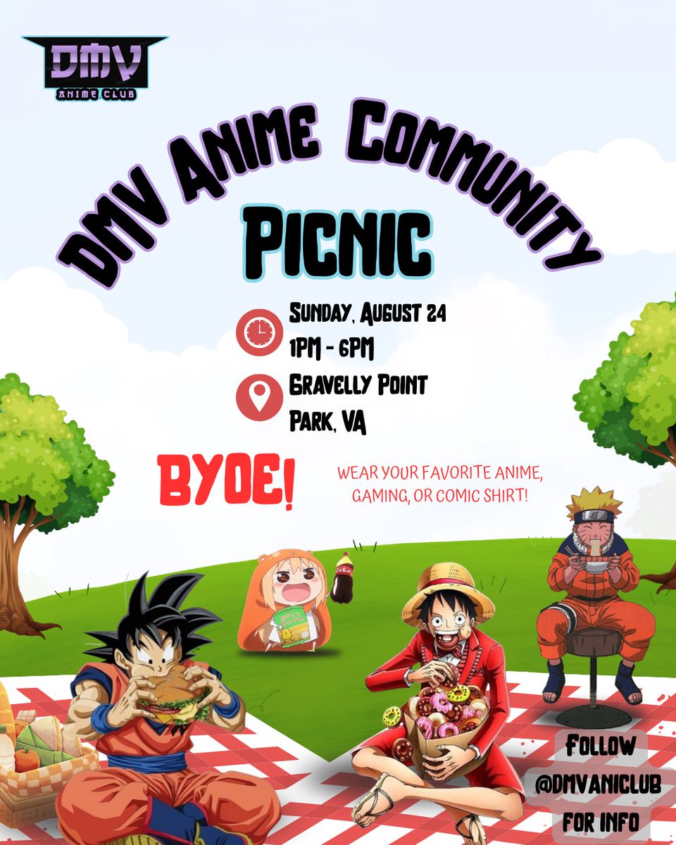 DMV ANIME CLUB 🔥 tweet media