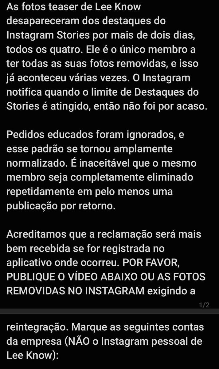 copiem e colem as tegs pro minho mais 5 cores 

LEEKNOW DESERVES BETTER 
#JYPERespectLeeKnow 
#JYPTreatLeeKnowBetter 
#JYPE는_리노를_존중해야_해 
<a href="/Stray_Kids/">Stray Kids</a> <a href="/Stray_Kids_JP/">Stray Kids Japan Official</a>
<a href="/jypnation/">JYPnation</a> <a href="/stay_support/">Stray Kids Supporters</a>