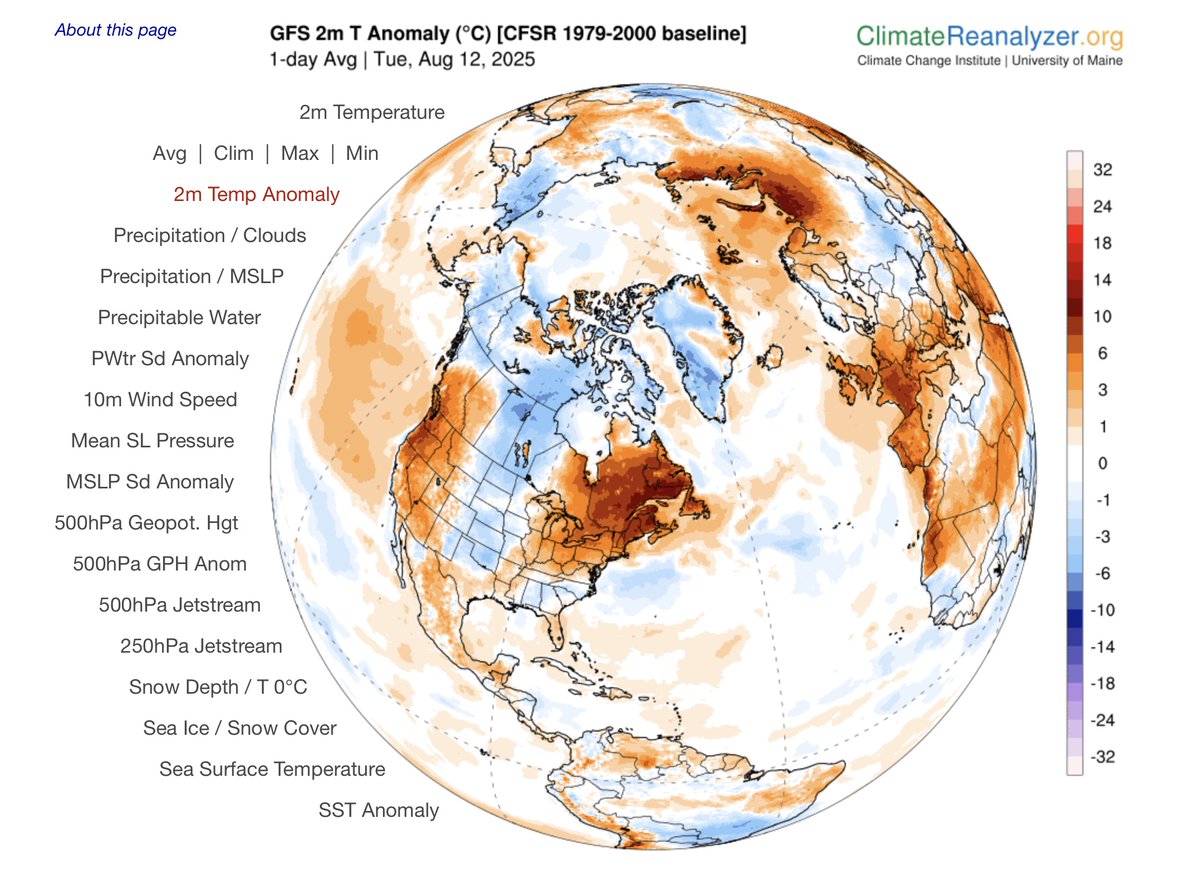 Thierry Goose (@thierrygoosebc) on Twitter photo ‼️HISTORIC HEAT IN EASTERN CANADA‼️
🌡️38.6°C Miramichi, NB, only 0.8°C from the NB all-time record!
🌡️38.1°C Maple Plains, PE = ALL-TIME RECORD for PE!
🌡️36.7°C Badger, NL = ALL-TIME RECORD for NEWFOUNDLAND.
More data with help of <a href="/Pat_wx/">Patrick Duplessis</a>, <a href="/CBmesonet/">Cape Breton Mesonet</a> & <a href="/rcbstormpost/">Rodney Barney</a>. #NBstorm ‼️HISTORIC HEAT IN EASTERN CANADA‼️
🌡️38.6°C Miramichi, NB, only 0.8°C from the NB all-time record!
🌡️38.1°C Maple Plains, PE = ALL-TIME RECORD for PE!
🌡️36.7°C Badger, NL = ALL-TIME RECORD for NEWFOUNDLAND.
More data with help of <a href="/Pat_wx/">Patrick Duplessis</a>, <a href="/CBmesonet/">Cape Breton Mesonet</a> & <a href="/rcbstormpost/">Rodney Barney</a>. #NBstorm