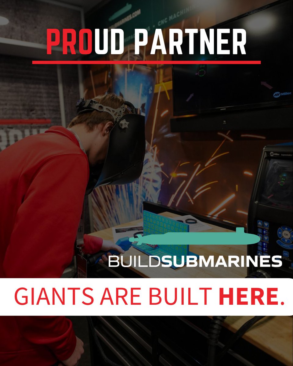 🚢 Partner Spotlight: Build Submarines Giants are built here—and so are purpose-driven careers.
This initiative connects job seekers with companies building the U.S. Navy’s next-gen submarines.

Find the right fit for YOU: bit.ly/3UbSH9Z