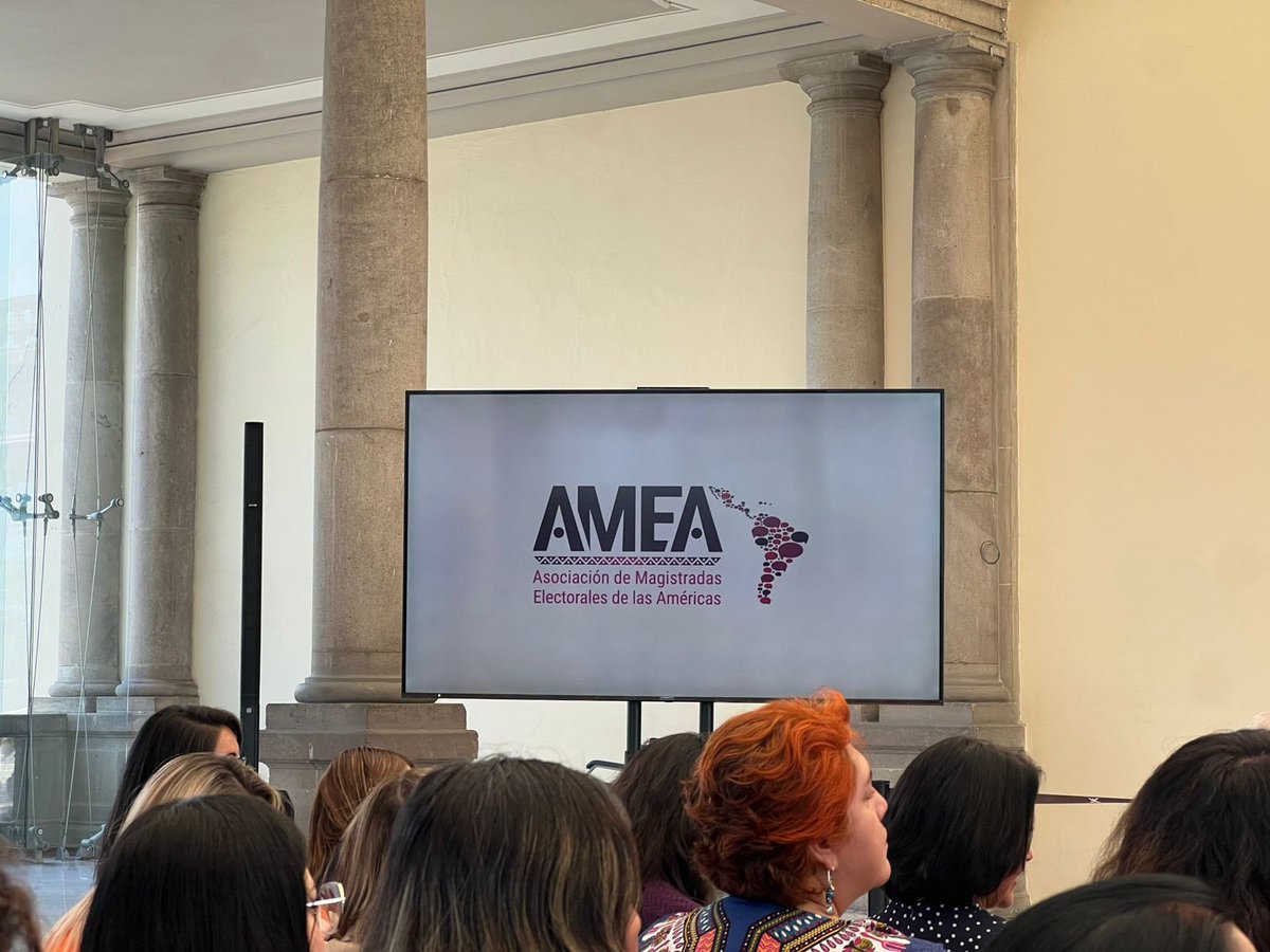 Sonia Pérez Pérez (@soniaperezmx) on Twitter photo Hoy, durante la VII Conferencia de la
<a href="/AMEAmagistradas/">AMEA - Asociación de Magistradas Electorales</a>, desde múltiples puntos de vista, se reflexionó sobre los retos y problemáticas, que enfrentan las mujeres. Para avanzar en la construcción de una sociedad más justa y paritaria se necesita la participación de todas y todos. Hoy, durante la VII Conferencia de la
<a href="/AMEAmagistradas/">AMEA - Asociación de Magistradas Electorales</a>, desde múltiples puntos de vista, se reflexionó sobre los retos y problemáticas, que enfrentan las mujeres. Para avanzar en la construcción de una sociedad más justa y paritaria se necesita la participación de todas y todos.