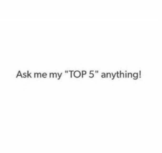 absolutely anything!
