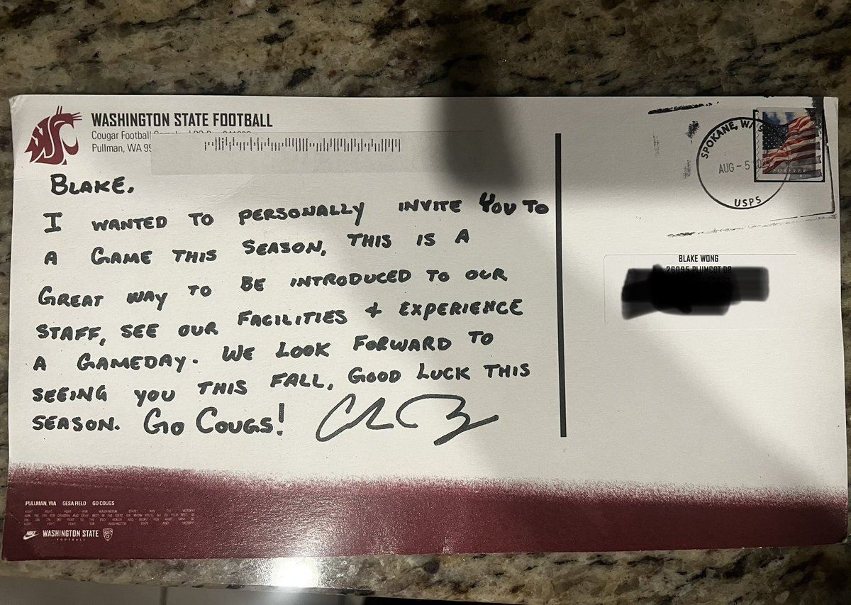 Thank you <a href="/WSUCougarFB/">Washington State Football</a> ready for the season!

<a href="/CoachACalcutta/">Anthony Calcutta</a> <a href="/J_Menage3/">Jake Menage</a> <a href="/norcofootball/">NorcoFootballOfficial</a> <a href="/BarlageDaniel/">Daniel Barlage</a> <a href="/NorcoFactoryOL/">Coach Moose Johnson OLine Coach</a> <a href="/dfreund7/">Danny Freund</a> <a href="/GregWWoods/">Greg Woods</a>