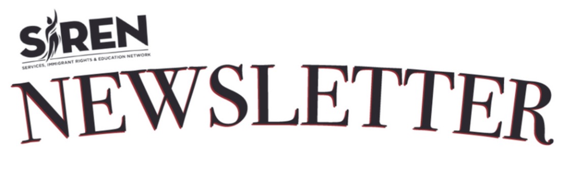 Summer SIREN Updates: Vital Community Actions - mailchi.mp/sirenimmigrant…