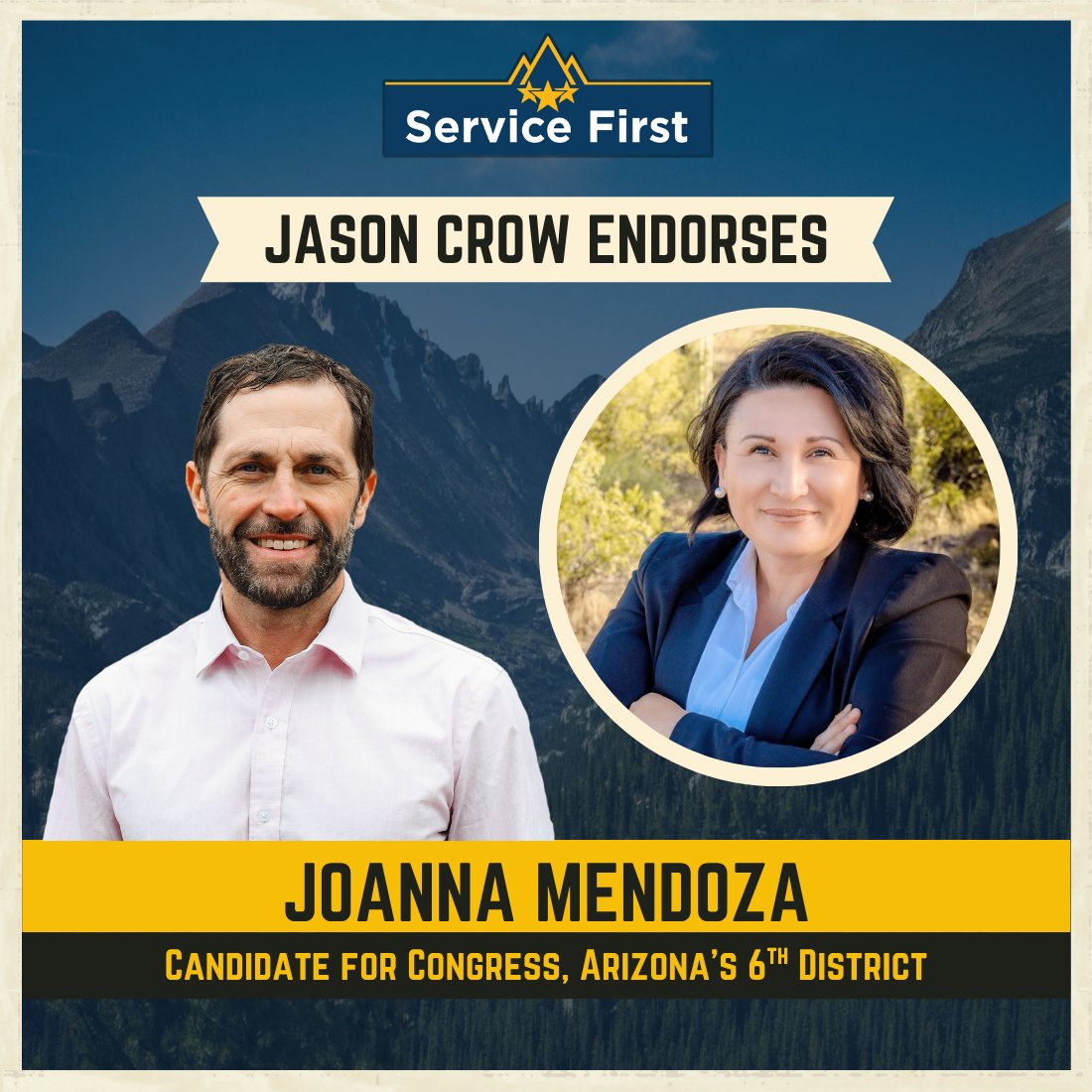 I'm working hard to recruit the next generation of Democrats.

That's why I'm excited to endorse two veterans to help us take back the House––Maura Sullivan &amp; Jo Mendoza.

These servant leaders will work to fight corruption, lower costs, and deliver for their communities.