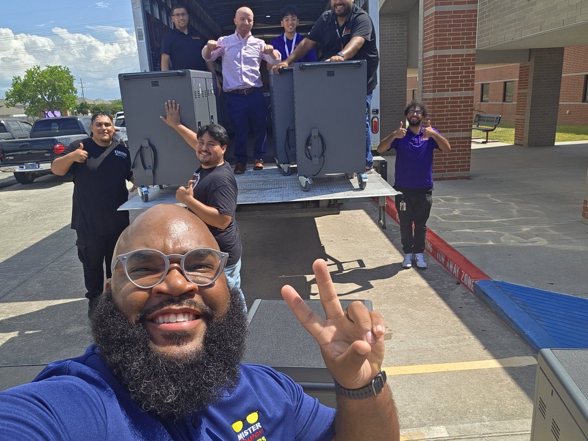 Everyday waking up is the biggest Blessing (@bigmike_tech) on Twitter photo Carts delivered to Lewis Middle School ✅ to better our educational capacity for students and staff alike.
Technology Services are here to serve you for everyday technical needs ! #allinaldine #aldinestory
#aldinetech #aldineimpact #aldineeverywhere
<a href="/AldineISD/">Aldine ISD</a> <a href="/LewisMS_AISD/">Lewis Middle School</a> Carts delivered to Lewis Middle School ✅ to better our educational capacity for students and staff alike.
Technology Services are here to serve you for everyday technical needs ! #allinaldine #aldinestory
#aldinetech #aldineimpact #aldineeverywhere
<a href="/AldineISD/">Aldine ISD</a> <a href="/LewisMS_AISD/">Lewis Middle School</a>