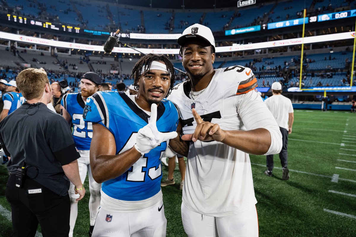 Just a couple #UnionFB legends catching up after last weekends NFL game. #Allmylife