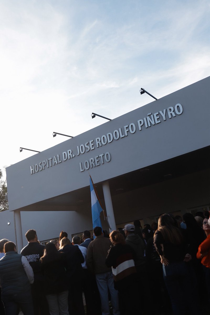 ¿Sabías que #Loreto acaba de dar un paso histórico en salud? 🙌💙

Inauguramos el Hospital Dr. José Rodolfo Piñeyro, en honor al primer médico que cuidó de la ciudad 📜

Porque proteger a nuestra gente no es solo un deber ¡es una alegría que nos une y nos llena de orgullo!