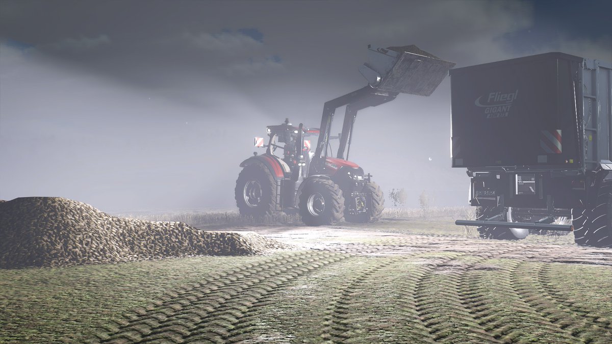 tamtam_farming's tweet image. ひっさびさにFS25のスクショでも📷
マルチでPTOシャフト伸び伸び現象＆水田準備、シングルで根菜詰め込み＆コーン収穫
ほんと楽しいゲームだわ(^^♪
#FS25 #FarmingSimulator25 #マルチプレイ #たむ豚 #たむマルチ