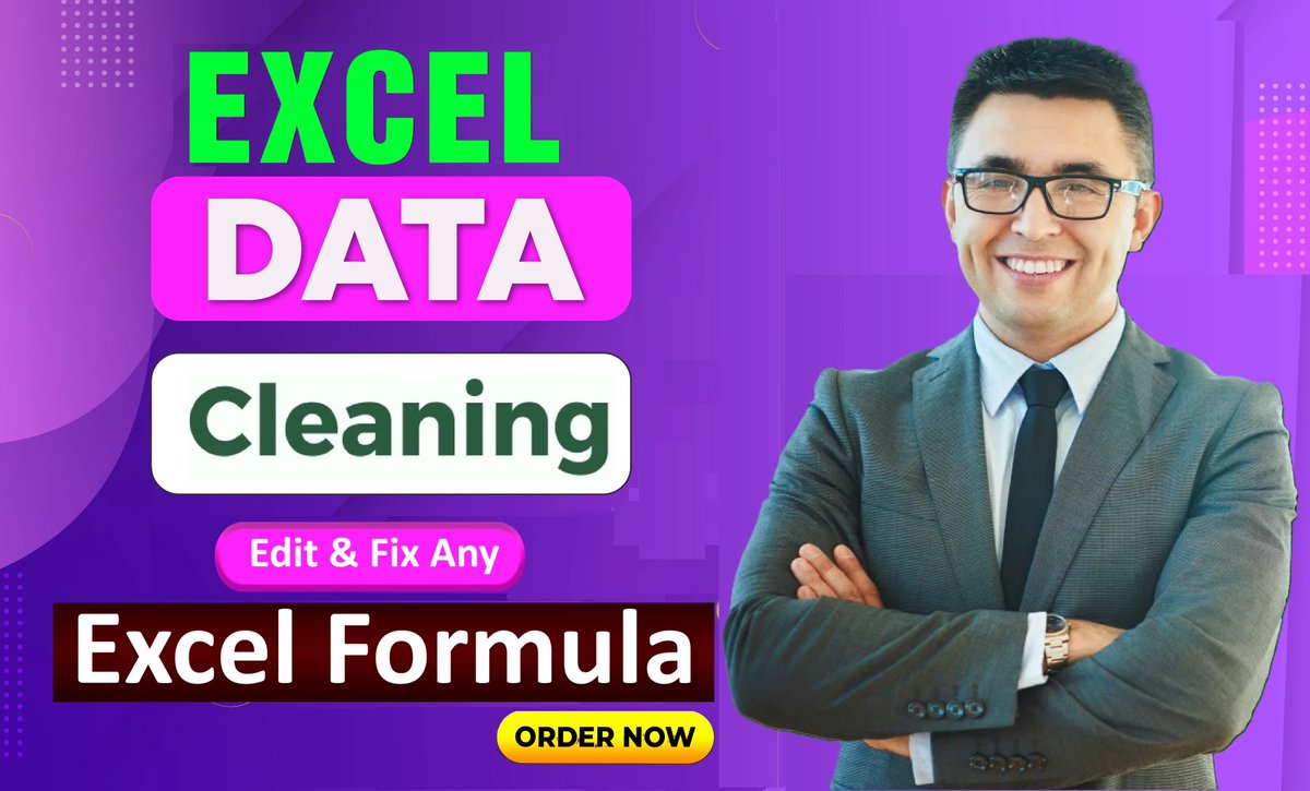 SohelRa33242866's tweet image. Tired of Excel errors or messy data?
I’m Sohel Rana, a 14+ yr Excel & Google Sheets Expert.
✅ Fix formulas
✅ Clean data
✅ Automate tasks (VBA/Apps Script)
📥 Order now: fiverr.com/s/P2DDlpG
#ExcelHelp
#GoogleSheets
#FiverrExpert
#DataCleaning
#Automation